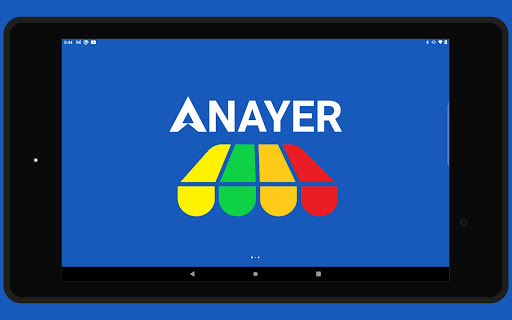 Android application Anayer Food Kiosk screenshort