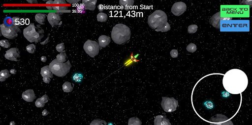Android application Space Collector screenshort