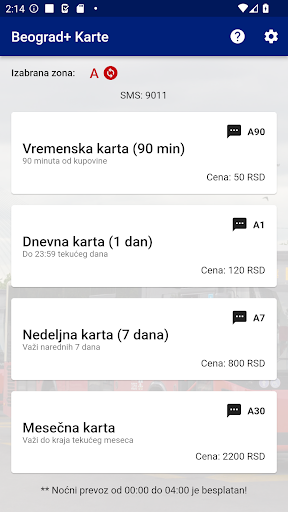 Belgrade bus tickets