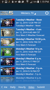 KRGV FIRST WARN 5 Weather 5.3.703 screenshots 3
