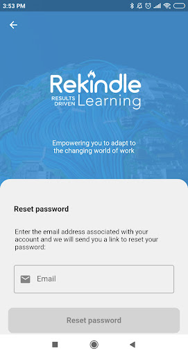 Rekindle Learning Screen 2