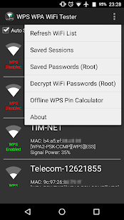 WPS WPA WiFi Tester (No Root) Screenshot