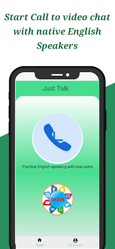 JustTalk-Practice English Speaking over Live Calls