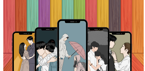 Couple Aesthetic Wallpaper HD Screenshot 1 - AppWisp.com
