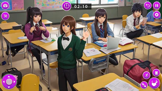 Kagura High School Anime Games
