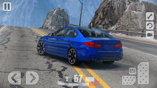 City Racer BMW M5 Parking Area Screen 2