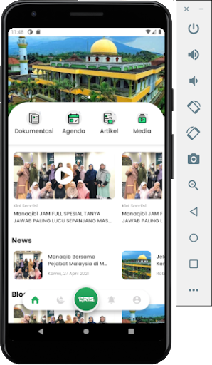 Android application TQN News screenshort