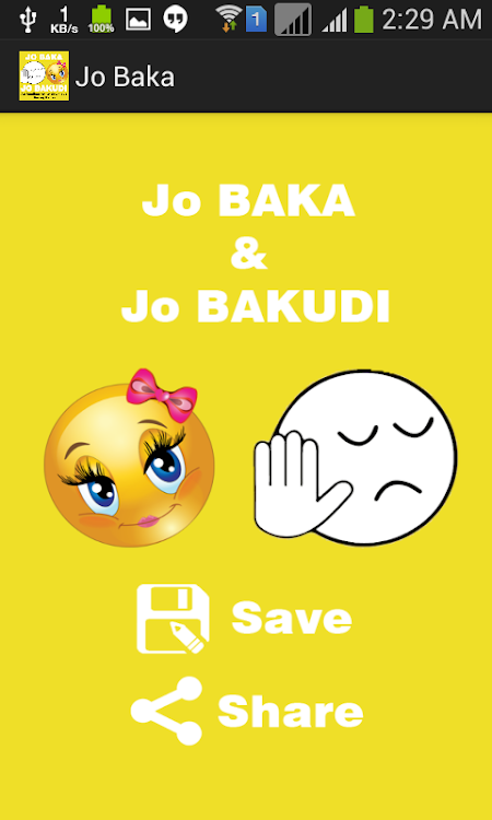 Jo Baka & Bakudi - 1.1 - (Android)