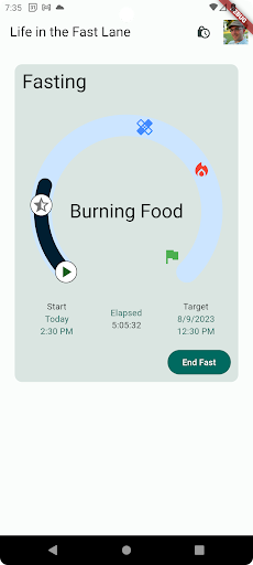Android application Unfasten screenshort