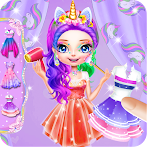 Princess Kids Makeup & DressUp