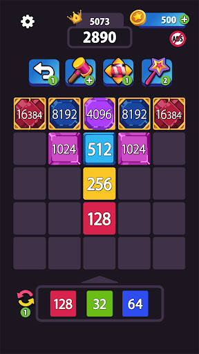 2048 Merge Evolution Screen 2