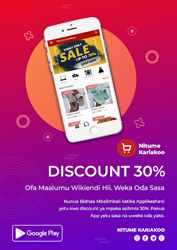 Android application Nitume Kariakoo screenshort