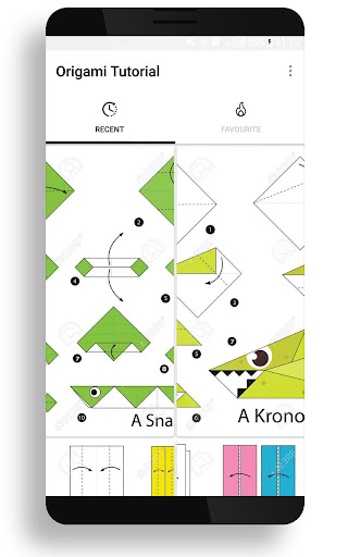 Android application Origami Step by Step Offline screenshort
