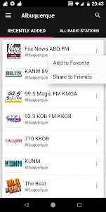 Albuquerque Radio Stations