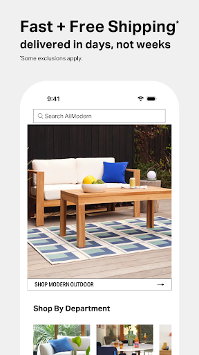 Screenshot of AllModern