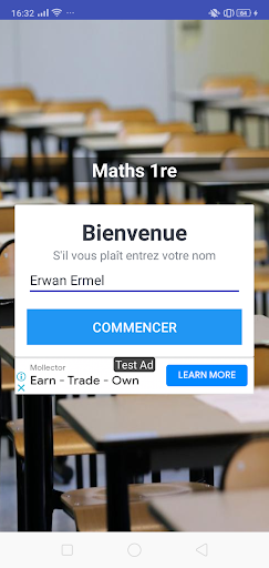 Android application Maths Première screenshort