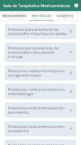 Screenshot 3 Guia de Terapêutica Medicament android