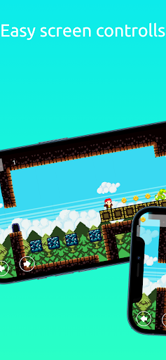 Android application Pixel Runner screenshort