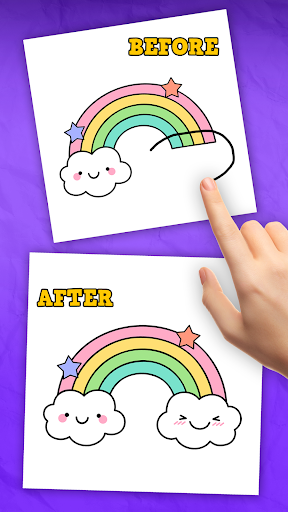 Draw one part - Puzzle game Screen 2