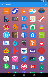 Rewun - Icon Pack Capture d'écran