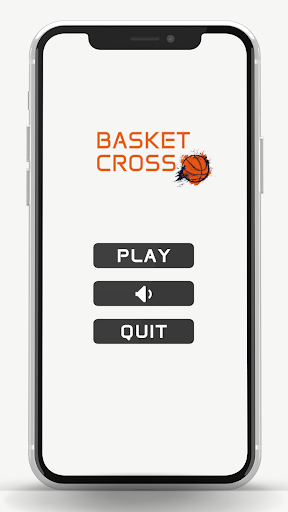 Android application Basketball Cross screenshort