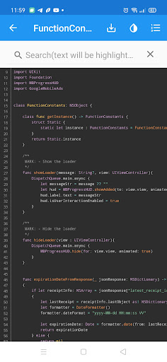 Swift File Viewer Screen 3
