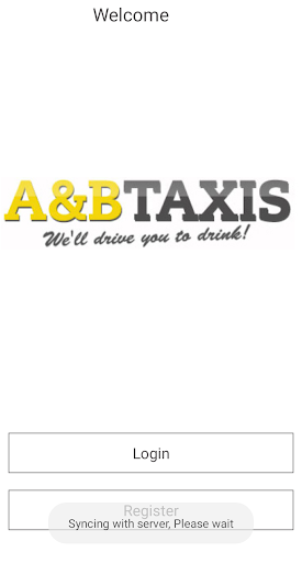Android application A & B Taxis Perth screenshort