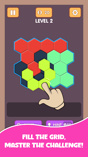 Android application Block Puzzle Blast screenshort