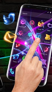 Neon Light Launcher For PC installation