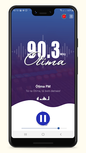 Rádio Ótima 90.3FM - São José Screen 3