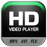 MP4 AVI FLV - HD Video Player icon