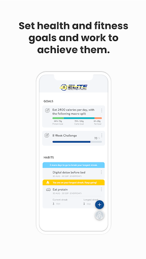 Screenshot of Elite Health and Fitness