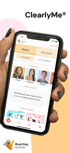 Android application ClearlyMe® screenshort