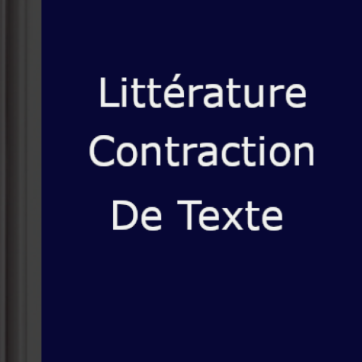 Littérature Contraction Texte logo
