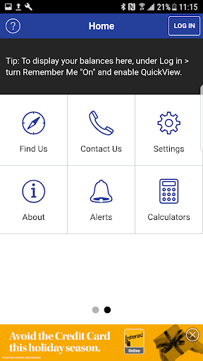 Provincial Credit Union Screen 2