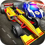 Police Chase Formula Car: Cop Car Driver Escape  icon