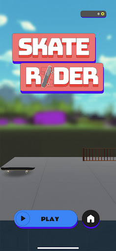 Android application Skate Rider screenshort