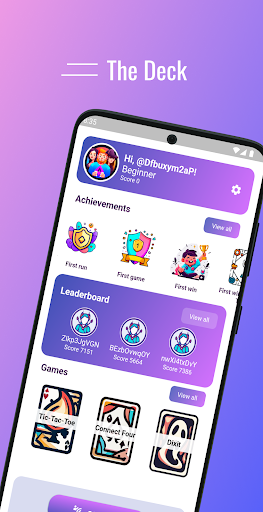 Android application The Deck screenshort