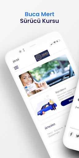 Android application Buca Mert Sürücü Kursu screenshort