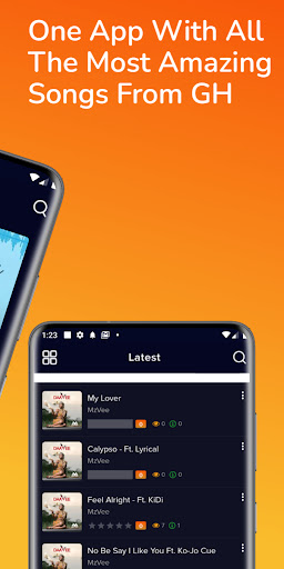 Ghana MP3 Player - Ghana Songs Screen 2
