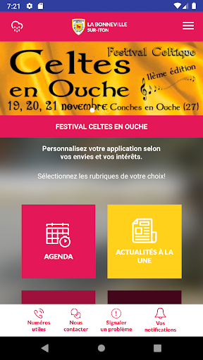 Android application La Bonneville sur Iton screenshort