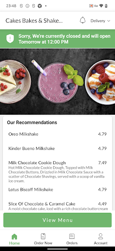 Cakes Bakes and Shakes Marton Screen 2