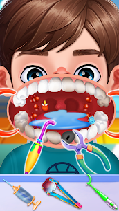 Mouth care doctor dentist game 3