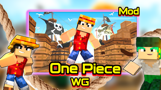 One Piece Anime: MCPE Mods