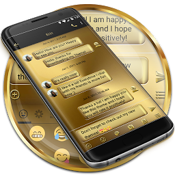 Imagen de ícono de Solid Gold SMS Mensajes