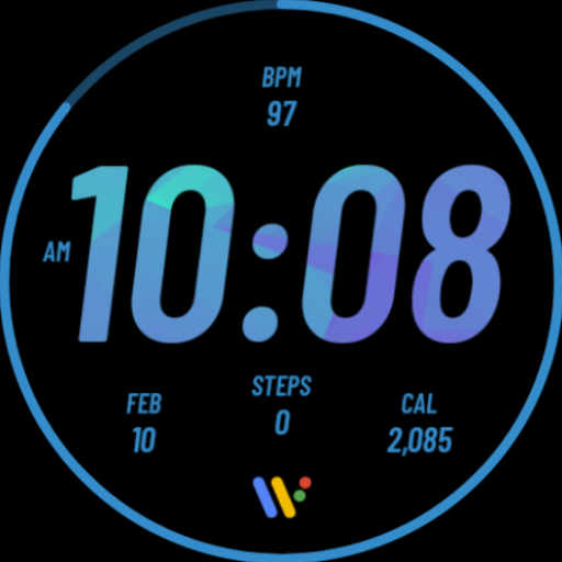 Ocean Run Watch Face logo