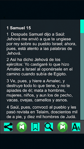 Android application 1 Samuel Bíblicos (Español) screenshort