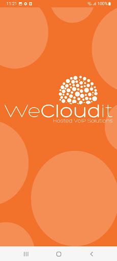 Android application WeCloudit Phone screenshort