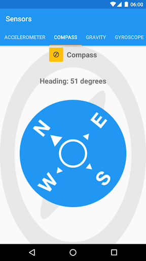 Pixel & Nexus sensors Screen 2