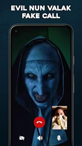 Evil Nun Scary Fake Video Call